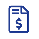Document With Dollar Sign Icon