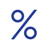 Percent Sign Icon